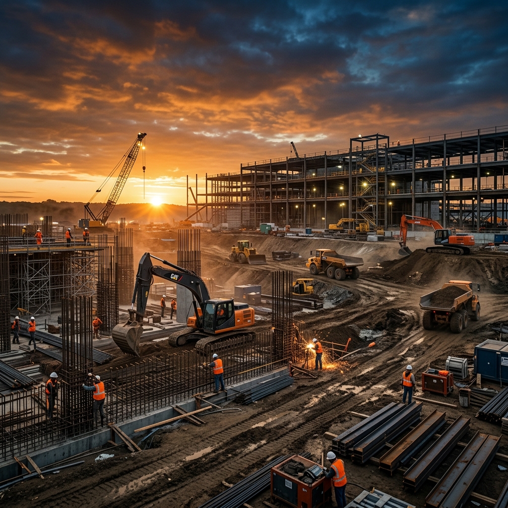 Construction Site Background